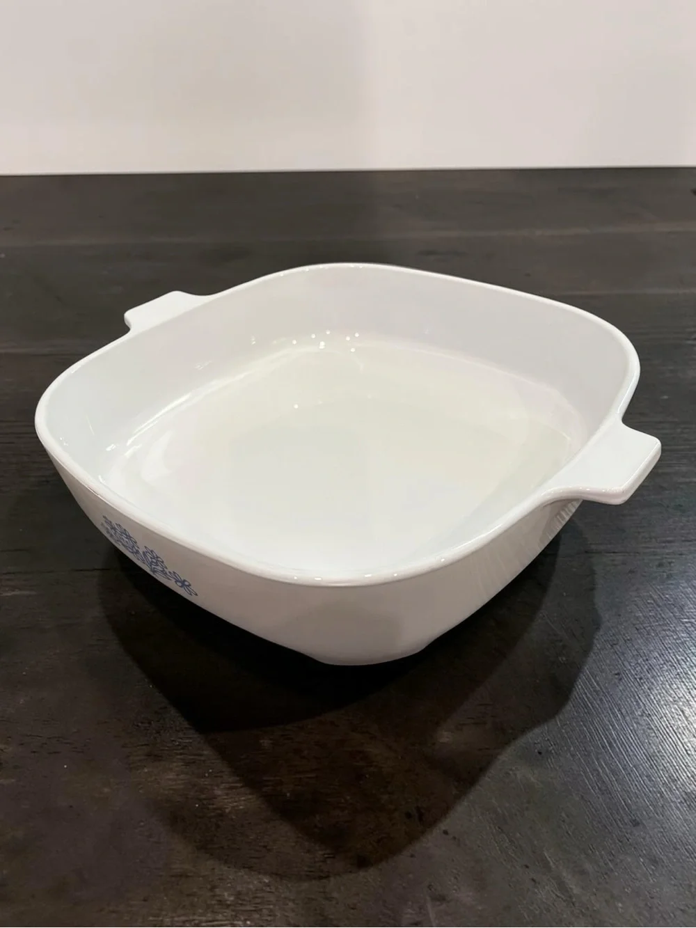 VTG Blue Cornflower Corning Ware 68-8100 Montgomery Ward Browner Grille No Lid